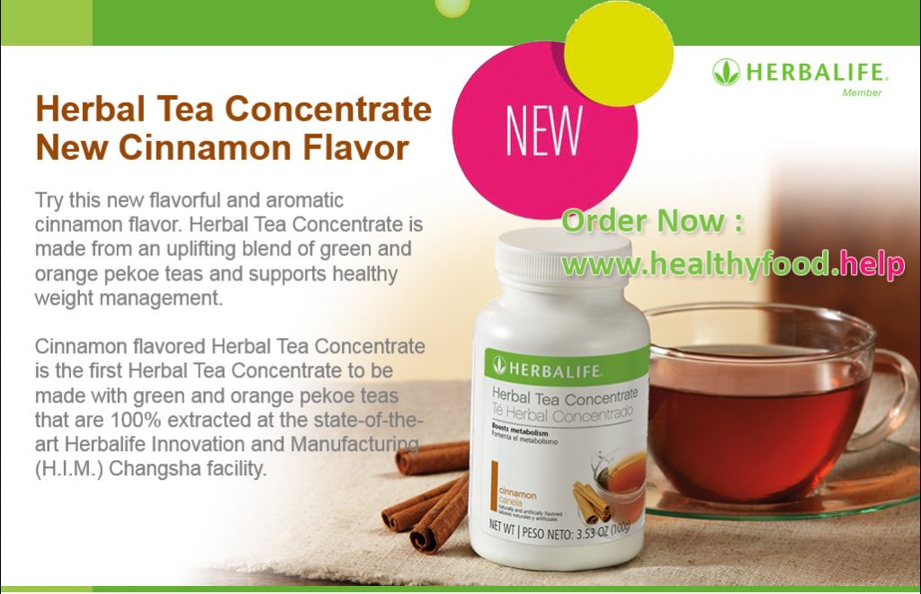 new Herbalife tea cinnamon